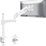 Juen - ev6033w support de moniteur pour ecrans de 13 a 32 , bras a ressort a gaz pour moniteur de 2 a ...