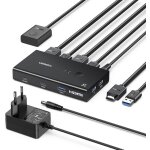 Juir - commutateur hdmi kvm switch 4k 60hz usb a c 3. 0 2 entrées 1 sortie charge alimentation pour ps5 ... Juir - commutateur hdmi kvm switch 4k 60hz usb a c 3. 0 2 entrées 1 sortie charge alimentation pour ps5 ...
