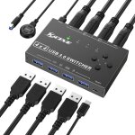 Juir - commutateur usb 3. 0 4 ordinateurs, sélecteur de commutateur usb 4 ports partageant 4 périphériques ... Juir - commutateur usb 3. 0 4 ordinateurs, sélecteur de commutateur usb 4 ports partageant 4 périphériques ...