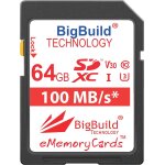 Jum - 64 go uhs - i u3 100 mo / s carte mémoire pour sony cybershot dsc w830 caméra, classe 10 sdxc Jum - 64 go uhs - i u3 100 mo / s carte mémoire pour sony cybershot dsc w830 caméra, classe 10 sdxc
