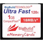 Kakul - carte mmoire ememorycards 1 go ultra fast 18 mo / s compactflash compatible avec canon 10d / ...