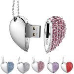 Kakul - cle usb, premium impermable cl usb2. 0, 8go / 16 go / 32go cles usb type de coeur diamant stockage ...