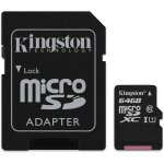 Kakul - kingston carte mmoire micro sdxc classe 10 64 go lg k4, k8, k10, lg g7 thinq, g6, q6, v30, lg ...