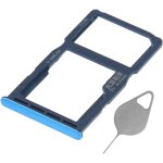 Kakul - tiroir / support de la carte double sim et carte mmoire micro sd du huawei p30 lite bleu + outil ...