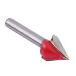 Kal - 1 pièces 60 v rainure routeur bit 3d cnc gravure routeur cutter 6mm tige bois bit sculpture couteau ... Kal - 1 pièces 60 v rainure routeur bit 3d cnc gravure routeur cutter 6mm tige bois bit sculpture couteau ...