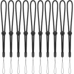 Kal - lot de 10 cordons de poignet réglables en nylon pour téléphone portable, camara, clés, clé usb, ... Kal - lot de 10 cordons de poignet réglables en nylon pour téléphone portable, camara, clés, clé usb, ...