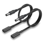 Kal - lot de 2 adaptateurs usb - c vers dc 5, 5 x 2, 1 mm - cble de dclenchement pd de 15 w - pour ...