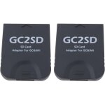 Kal - 2 pices adaptateur de carte de stockage 512 go 45 x 35, 5 x 7 mm gc2sd micro lecteur de carte ...