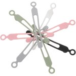 Kal - 20 pièces sangles de câble en silicone cord organizer enrouleur cable corde attaches de cordon ... Kal - 20 pièces sangles de câble en silicone cord organizer enrouleur cable corde attaches de cordon ...