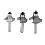 Kal - 3pcs 8mm queue arrondi coin rayon routeur bits round over and beading edging router bit travail ... Kal - 3pcs 8mm queue arrondi coin rayon routeur bits round over and beading edging router bit travail ...