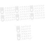 Kal - 4 ensembles pince de multiprise attaches de cble serrer pendaison fixation cable clips cable clips ...