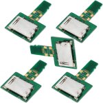 Kal - 5pcs / lot kit de carte mmoire micro sd tf mle vers adaptateur d'extension femelle sd standard ...
