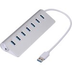 Kal - 6004181 station 7 ports usb - 1 sortie usb + 7 emplacements d'entre, transfert de donnes 80 - ...