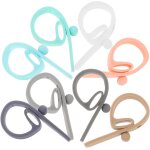 Kal - 8 pices bracelet de gestionnaire de fils cable usb cble usb enrouleur cable attaches de cble ...