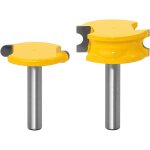 Kal - 8mm queue flte et perle cano joint routeur set fraise a bois cutter fraisage du bois coupeurcarbure ...