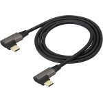 Kal - 90 degrs angle droit usb c 3. 1 mle  mle gen 2 10gbps cble support, donnes, audio, vido ...