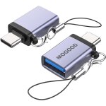 Kal - adaptateur usb c vers usb 3. 0(lot de 2), adaptateur usb - c mle vers a femelle otg, type c convertisse ...