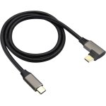 Kal - angle droit usb c vers usb c 3. 1câble gen 2 usb 3. 1 type c mâle vers mâle câble rallonge charge ... Kal - angle droit usb c vers usb c 3. 1câble gen 2 usb 3. 1 type c mâle vers mâle câble rallonge charge ...