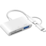 Kal - [apple mfi certified] lecteur cartes sd pour iphone, lightning usb - c vers lecteur de carte mmoire ...