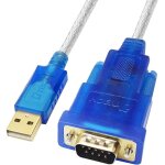 Kal - câble adaptateur usb vers rs232 db9 avec chipset ftdi compatible windows 10 8 7 et mac linux (3 ... Kal - câble adaptateur usb vers rs232 db9 avec chipset ftdi compatible windows 10 8 7 et mac linux (3 ...