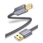 Kal - cble d'imprimante 4. 5m, cble usb de type a mle vers b mle, cble de scanner haute vitesse ...