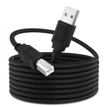 Kal - cble d'imprimante usb 2. 0 - 2 connecteurs haute vitesse - cble usb 2. 0 - type a mle vers b ...