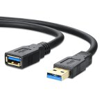 Kal - cble d'imprimante usb 2. 0 - 2 connecteurs haute vitesse - cble usb 2. 0 - type a mle vers b ...