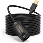 Kal - câble rallonge actif usb 2. 0 mâle a vers femelle a, 5m / 16 pieds extension câble actif compatible ... Kal - câble rallonge actif usb 2. 0 mâle a vers femelle a, 5m / 16 pieds extension câble actif compatible ...