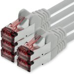 Kal - câble réseau cat. 6 1m gris - 5 x câble ethernet lankabel cat6 câble réseau lan sftp pimf patch ... Kal - câble réseau cat. 6 1m gris - 5 x câble ethernet lankabel cat6 câble réseau lan sftp pimf patch ...