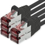 Kal - câble réseau cat. 6 5m noir - 5 x câble ethernet lankabel cat6 câble réseau lan sftp pimf patch ... Kal - câble réseau cat. 6 5m noir - 5 x câble ethernet lankabel cat6 câble réseau lan sftp pimf patch ...