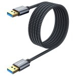 Kal - cble usb 3. 0 2m, usb a mle vers a mle cble usb 3. 0 5 gbps pour disque dur externe, lecteur ...