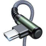 Kal - cble usb c (2 - pack 2m) 3. 1a charge rapide, type c cble chargeur charge rapide angle droit, ...