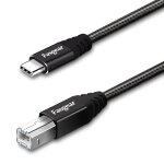 Kal - cble usb c midi, cble de type c vers usb b, cordon de scanner d'imprimante tress en nylon avec ...