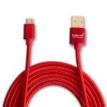 Kal - cable usb plaqué or 2 mètre rouge pour garmin montana 700 / 700i, montana 750, nulink 1695, nulink ... Kal - cable usb plaqué or 2 mètre rouge pour garmin montana 700 / 700i, montana 750, nulink 1695, nulink ...