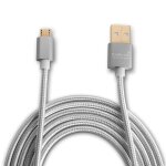 Kal - cable usb plaqué or argent 3 mètre pour garmin montana 700 / 700i, montana 750, nulink 1695, nulink ... Kal - cable usb plaqué or argent 3 mètre pour garmin montana 700 / 700i, montana 750, nulink 1695, nulink ...