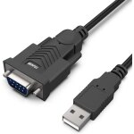 Kal - cble usb vers srie rs232, adaptateur usb vers rs232 mle (9 broches) db9, chipset prolific, windows ...