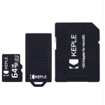 Kal - carte micro sd 64go 64gb microsd classe 10 compatible avec nintendo switch, wii gaming console ...
