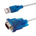 Kal - digital square - cble adaptateur usb vers port srie rs232 db9 9 broches 1, 5 m usb vers port ...