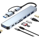 Kal - hub usb 3. 0 2. 0 usb - c rpartiteur, rallonge, adaptateur multiport avec usb 3. 0 u2013 elargissez ...