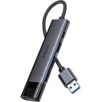 Kal - hub usb 3. 0, adaptateur multiport usb 5gbps, hub usb avec 4 ports de type a 3. 0 et port de type ...