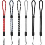Kal - lanyard dragonne poignet 6 pi�ces clef bracelet lani�re dragonne r�glable en nylon pour t�l�phones ...
