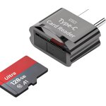 Kal - lecteur de carte micro sd / tf usb - c vers micro sd sdxc sdhc, otg lecteur de carte adaptateur ...