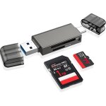 Kal - lecteur de carte sd, lecteur de carte usb c 3. 0, double emplacement, lecteur de carte mémoire ... Kal - lecteur de carte sd, lecteur de carte usb c 3. 0, double emplacement, lecteur de carte mémoire ...