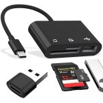 Kal - lecteur carte sd usb c adaptateur carte sd carte sd switch, lecteurs de carte mmoire externes ...