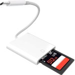 Kal - lecteur de carte usb c sd, lecteur de carte mmoire usb - c type c pour sd sdxc sdhc compatible ...