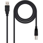 Kal - nanocable cble d'imprimante usb 2. 0, mle - mle, noir, 3mts