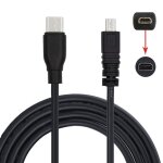 Kal - nikon uc - e6 cble usb c vers mini 8 broches de charge et de transfert de donnes pour coolpix ...