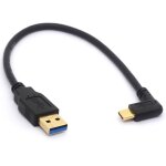 Kal - plaqué or câble d'extension usb type c usb 3. 0 a 90 degrés mâle vers câble type c a angle droit ... Kal - plaqué or câble d'extension usb type c usb 3. 0 a 90 degrés mâle vers câble type c a angle droit ...