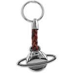 Kal - porte - cls en mtal - epaisseur : 2 mm - cordon en cuir synthtique - longueur totale : environ ...