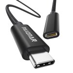Kal - rallonge usb c 0, 5m / 50cm usb3. 2 (10 gbit / s) type c prise d'extension 5a charge pour macbook ...